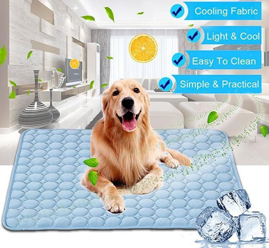 Comfibark™ Ice Silk Cooling Mat for Dogs